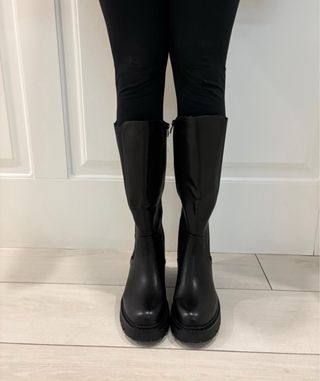 Stivali neri donna Tg 39 con elastico nuovo