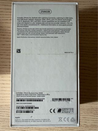 iPhone X 256GB Nero Spaziale