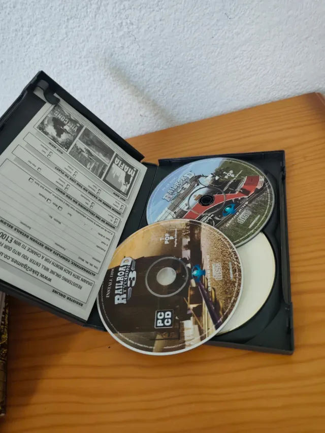 Juego PC Railroad Tycoon 3