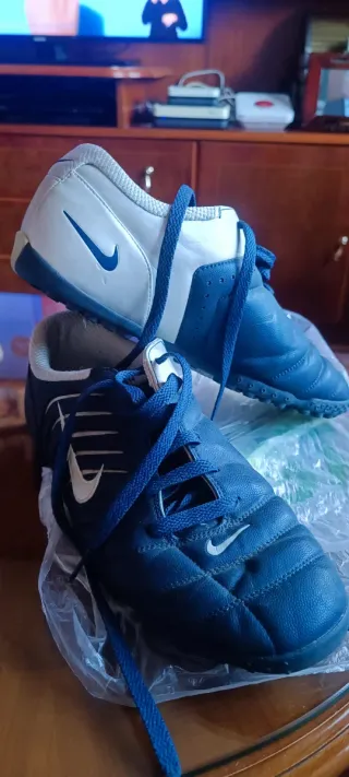 Zapatillas Nike Fútbol Sala Azul/Blanco