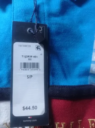 2 Polos Tommy Hilfiger niño Talla 6/7