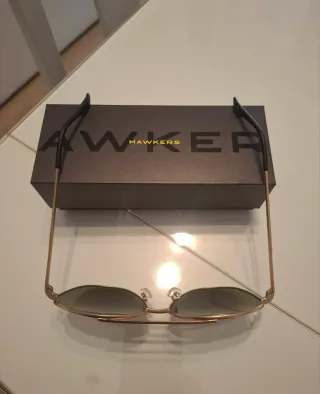 Gafas de sol Hawkers doradas y azules
