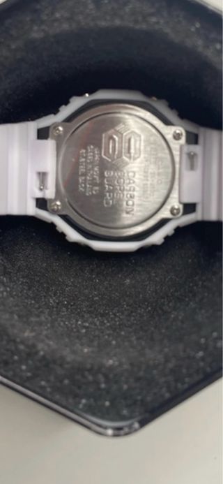Casio G-Shock Blanco - Reloj Analógico/Digital