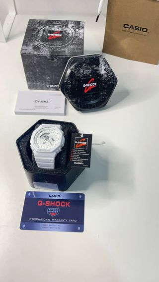 Casio G-Shock Blanco - Reloj Analógico/Digital