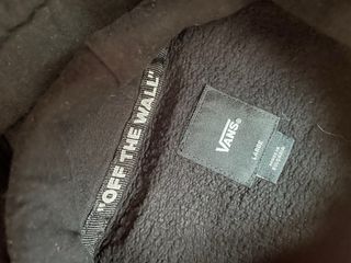 Sudadera Vans Negra con Capucha