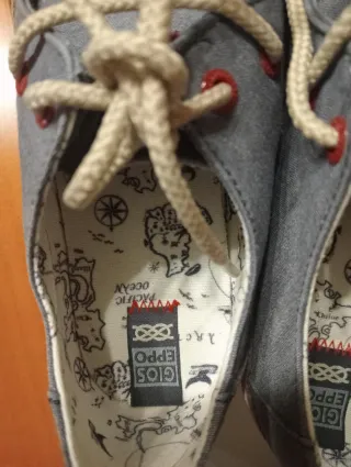 Zapatos niños GIOS EPPO grises