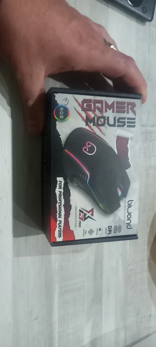 Ratón Gamer RGB Inalámbrico Bluond