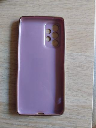 Funda Samsung Galaxy A52 Floral Morada