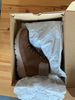 Botas Skechers Go Walk Mujer Marrones