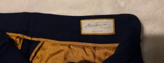 Pantaloni blu eleganti