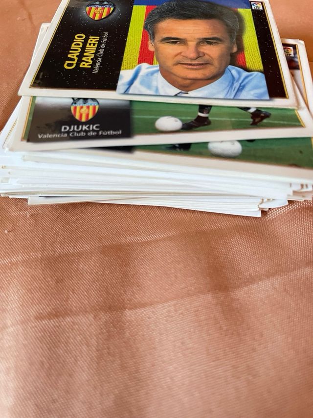 Colección cromos Liga 98-99 Valencia CF