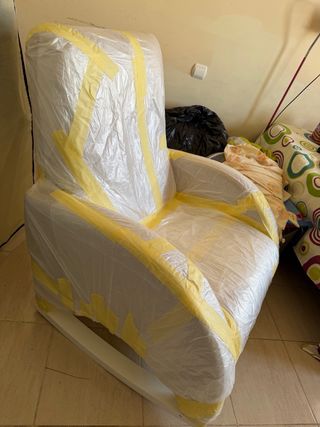 Mecedora de Lactancia Blanca