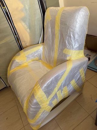 Mecedora de Lactancia Blanca