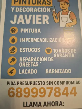 Pinturas y Decoración Javier