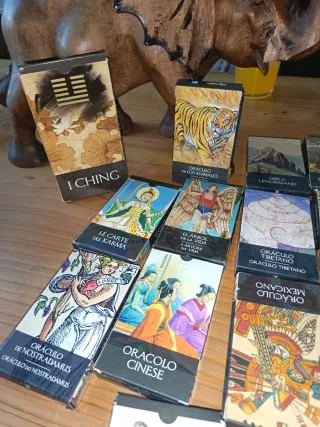 Lote de 15 Barajas Tarot y Oráculos