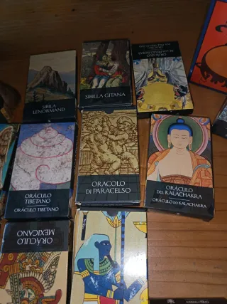 Lote de 15 Barajas Tarot y Oráculos
