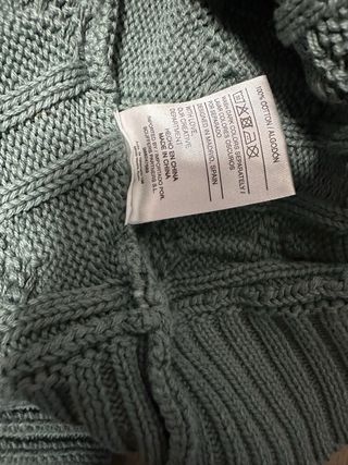 Jersey Scuffers Verde Trenzado Cremallera