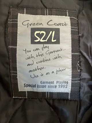 Chaquetón de invierno a cuadros