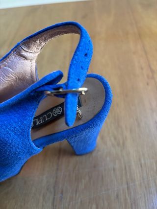 Sandalias Cuplé azules