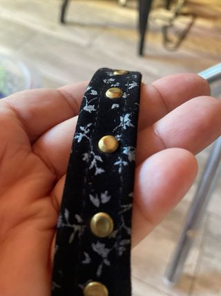 Sombrero negro talla 54/56 con cinto