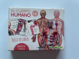 El Cuerpo Humano Eurekakids Juego de Cartas +6