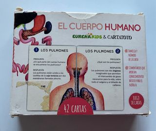 El Cuerpo Humano Eurekakids Juego de Cartas +6