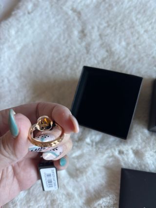 Anillo Versace Talla 17 Nuevo