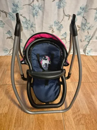 Trona y balancín para muñecas