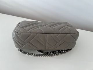 Bolso Michael Kors Piel Acolchado Gris