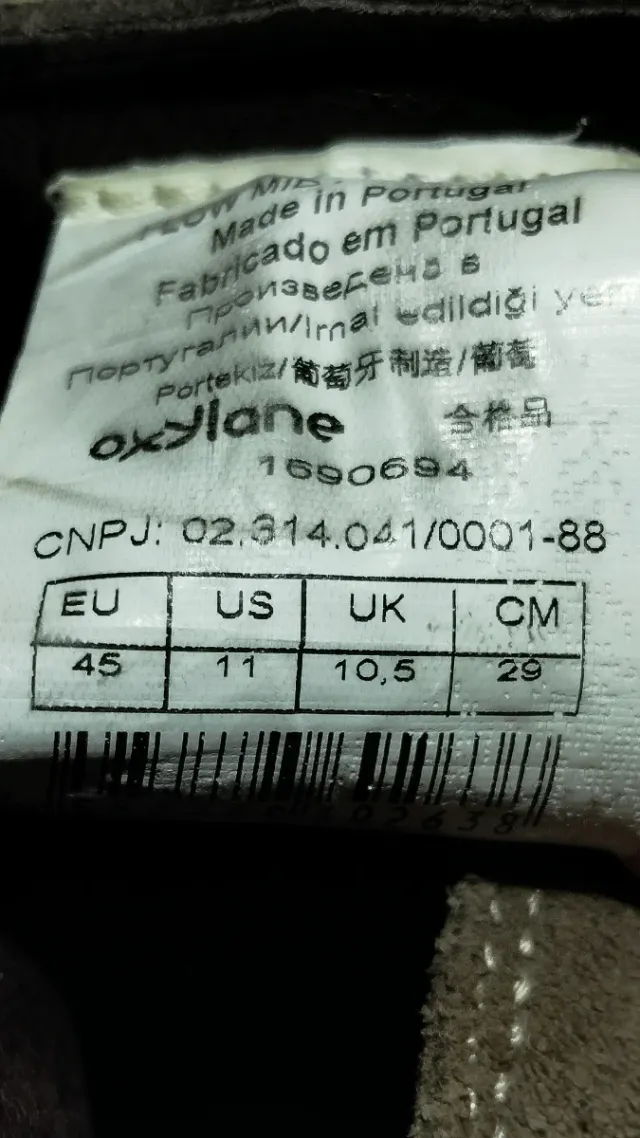 Stivali in pelle da uomo grigi