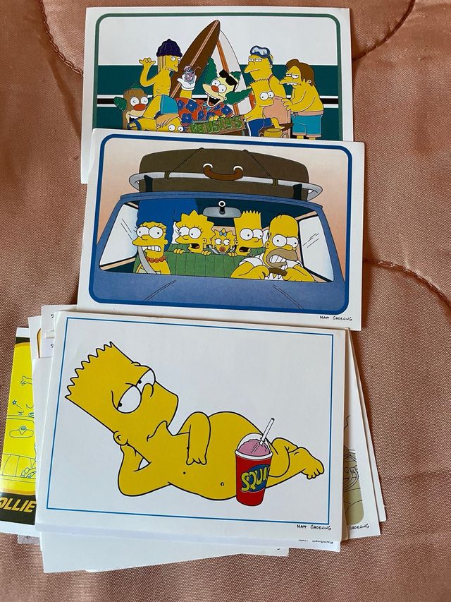 Colección Cromos The Simpsons
