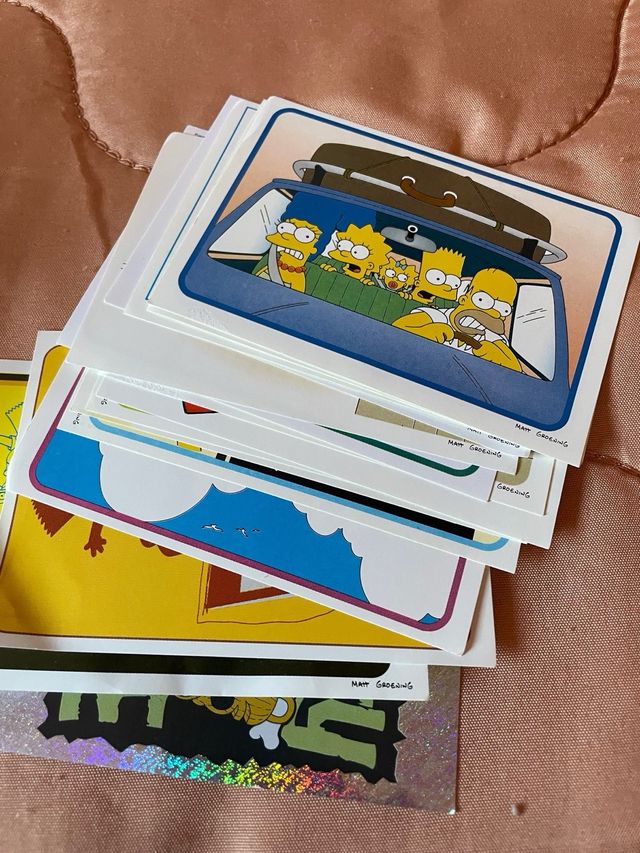 Colección Cromos The Simpsons