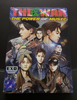 EXO The War Album Repackage + Poster