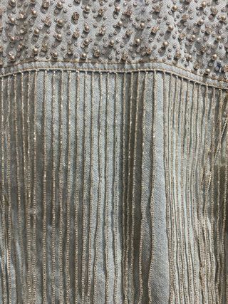 Chaqueta vaquera ibBan con abalorios Talla S