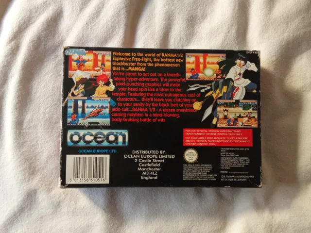 Ranma 1/2 Super Nintendo PAL