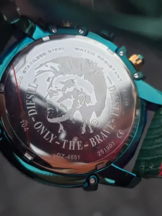 Orologio Diesel DZ4651 Nuovo Oro Verde
