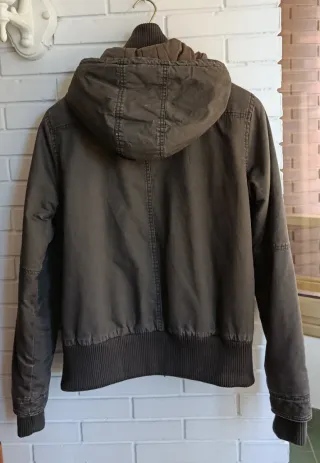 Cazadora Koroshi verde oliva