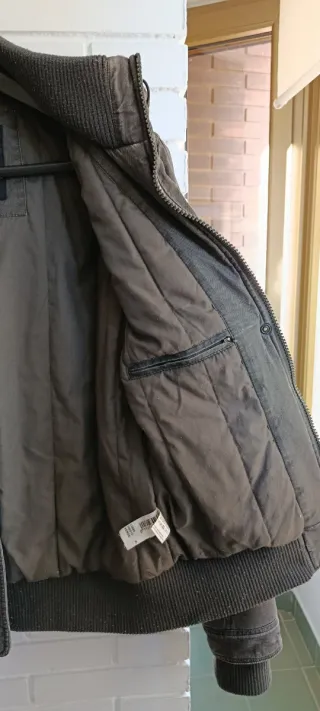 Cazadora Koroshi verde oliva