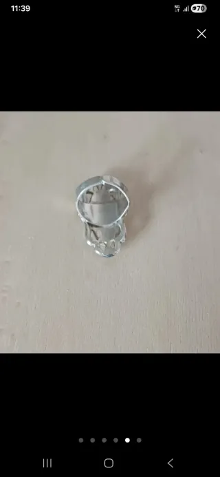 Anillo Plata con Piedra Ovalada