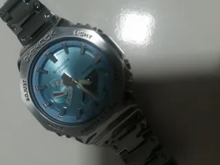 Reloj G-Shock Casio Azul y Plateado