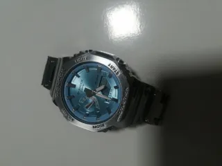 Reloj G-Shock Casio Azul y Plateado