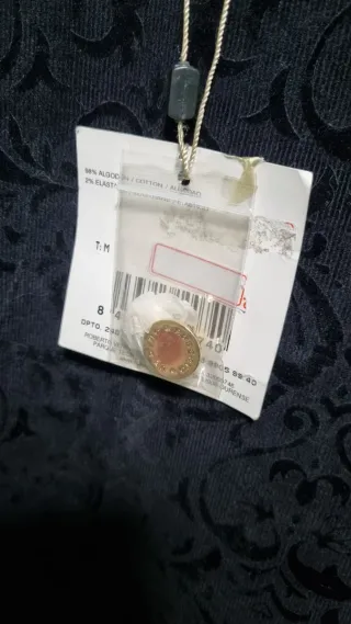 Pantalones Roberto Verino negros con estampado