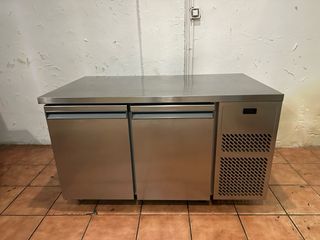 Bajo mostrador 2 puertas acero inoxidable