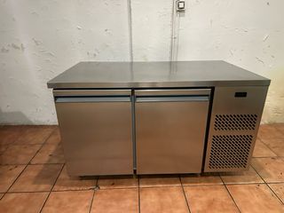 Bajo mostrador 2 puertas acero inoxidable