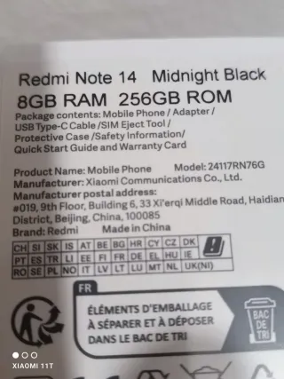 Xiaomi Redmi Note 14