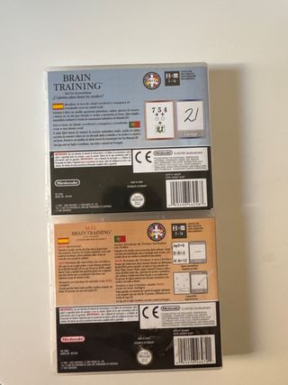 Brain Training I y II Nintendo DS