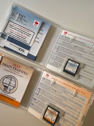Brain Training I y II Nintendo DS