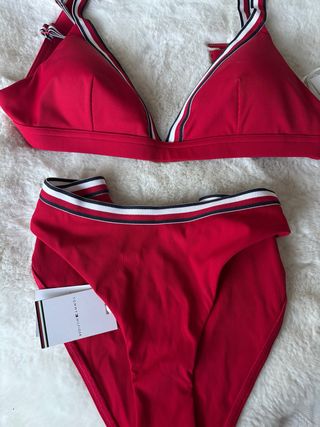 Bikini Tommy Hilfiger Rojo Talla XL