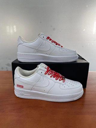 Nike Air Force 1 Low Supreme Blancas Talla 38-42