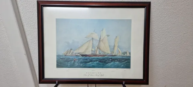 Cuadro de Yates en Regata